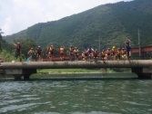 川に学ぶ体験活動、防災教育
