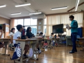 学校訪問　山本小学校