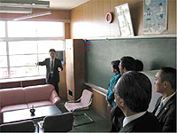 地域人材を活用した授業の様子