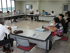 第1回都城市家庭教育推進協議会風景 第1回都城市家庭教育推進協議会風景