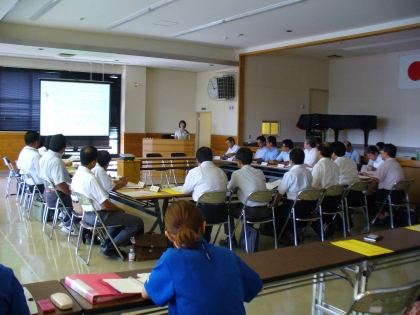 九州電力株式会社の発表の様子
