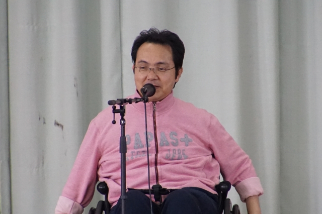講話の様子 講話の様子