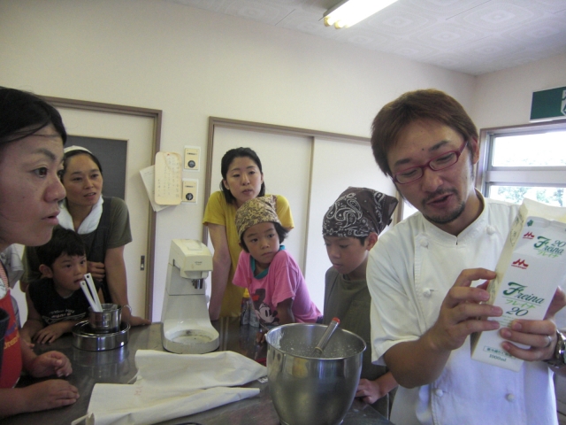 食材についてくわしく教えていただきました。