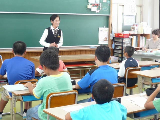 講話の様子 講話の様子
