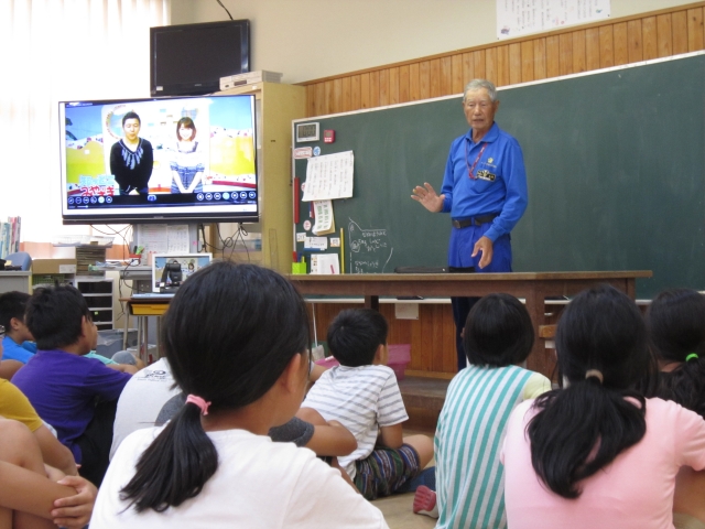 講話の様子