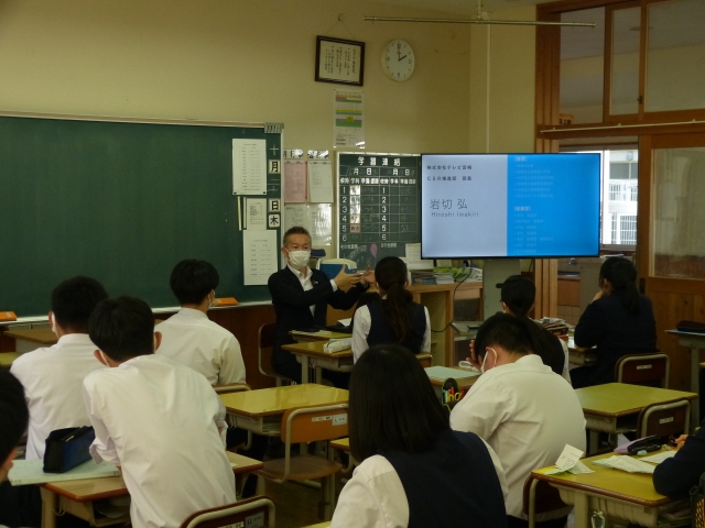 講話の様子 講話の様子