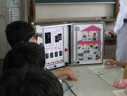 実験により理解を深める児童