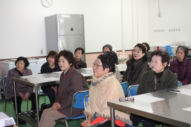 学級生受講中の様子