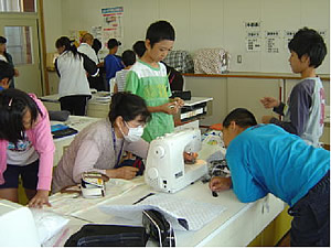 学校支援の取組風景写真2