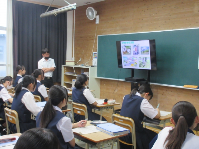 講話の様子１