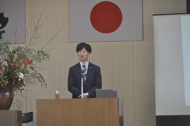 記念講演の様子